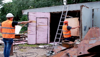 Демонтаж гаражей в Моршанске, цена от 1739 руб. – услуги под ключ от 2Землекопа-Мрш